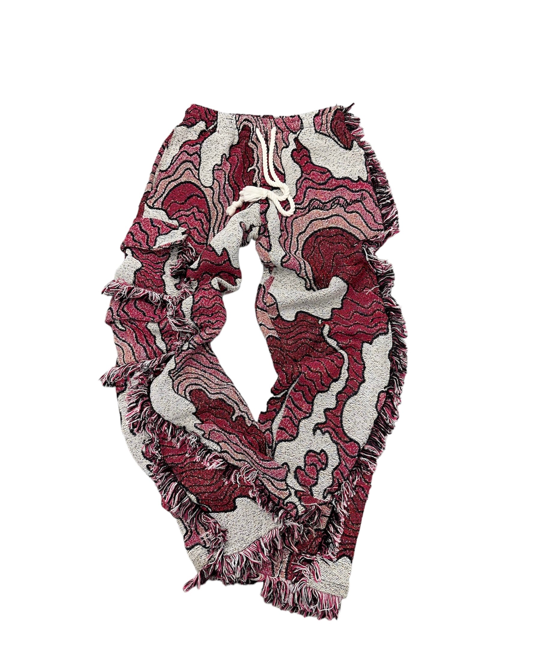 “PINK PANTHER” Pattern Tapestry Pants